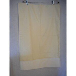 2 Vintage Wamsutta yellow striped pillowcases